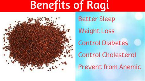 is ragi good for cholesterol.